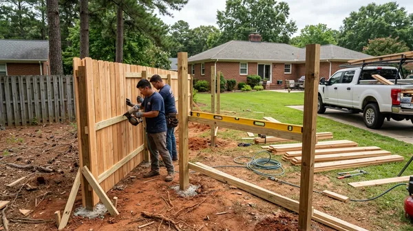Team Raleigh Fence Contractors in Raleigh