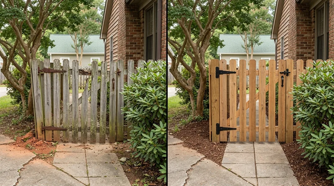 Result fence in Raleigh - Raleigh Fence Contractors