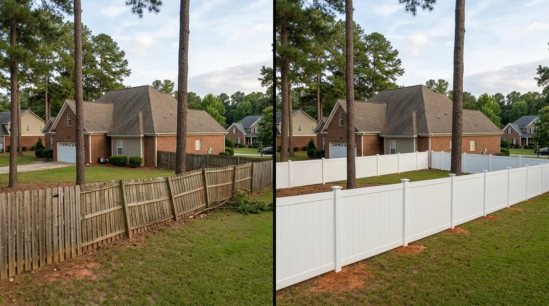 Result fence in Raleigh - Raleigh Fence Contractors