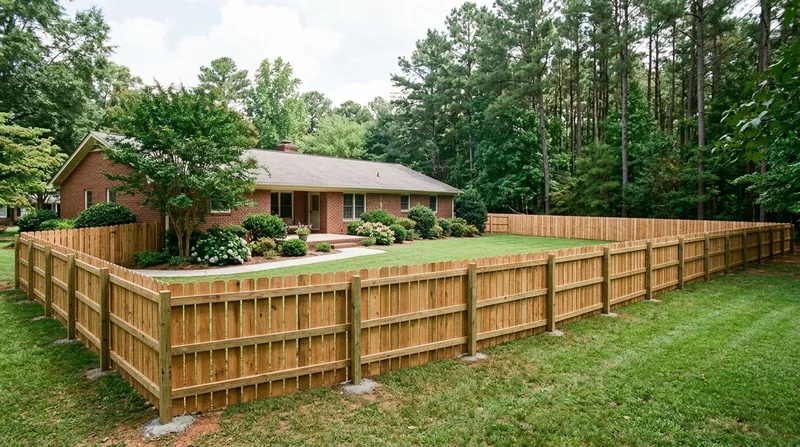 Wood & Privacy Fence Installation Raleigh