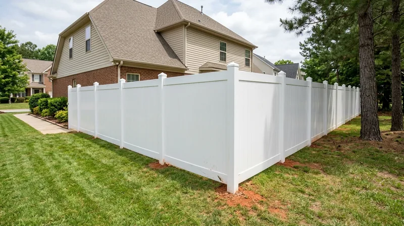 Vinyl & PVC Fence Installation Raleigh
